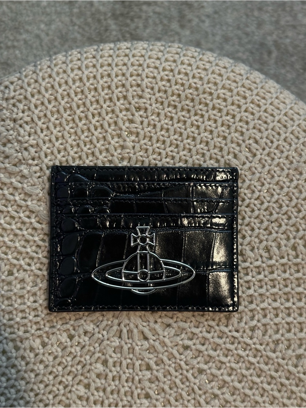 Vivienne Westwood Black Card Holder
